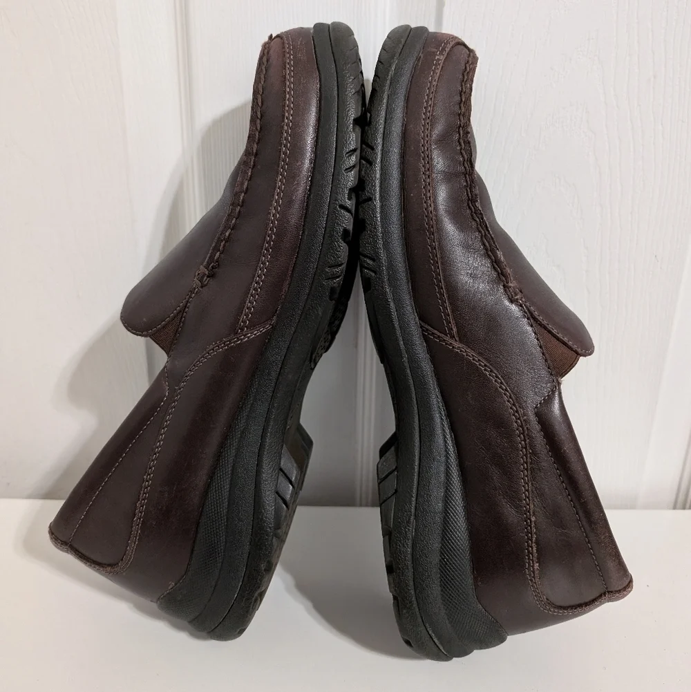 Dansko Wayne Mens Shoes Size EU 47 US 13.5-14 Brown Leather Comfort